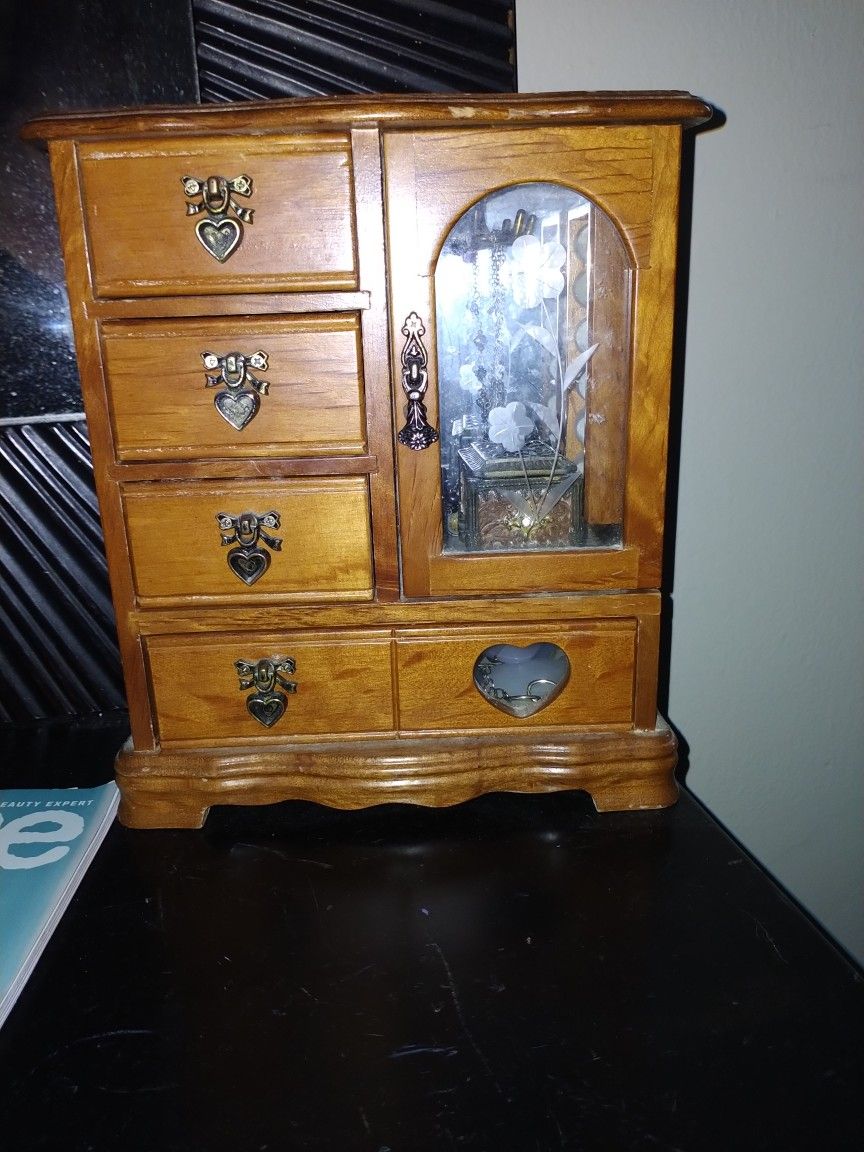 Antique Jewelry Case
