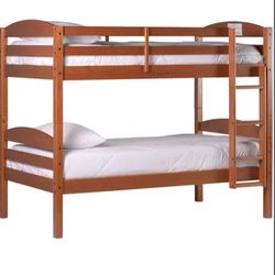 Walker Edison Della Twin Bunkbed
