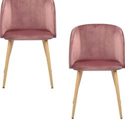 PINK Set Of 4 Dining Chairs