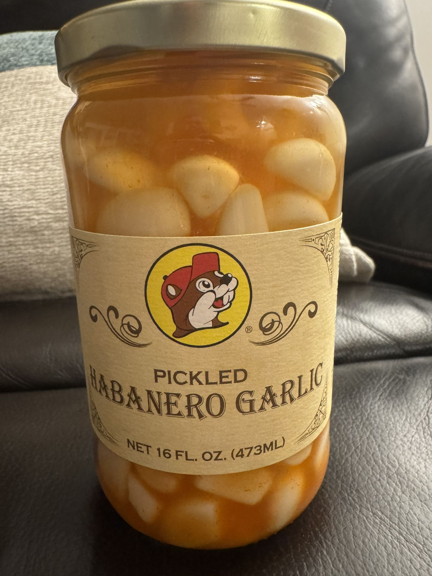 Habanero Pickled Garlic