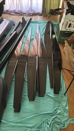 Carbon Fiber Sideskirts Side Skirt Step Extension For Chevrolet Corvette C8
