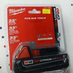 Milwaukee New Battery 4ah