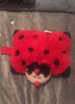 Ladybug mini pillow pet