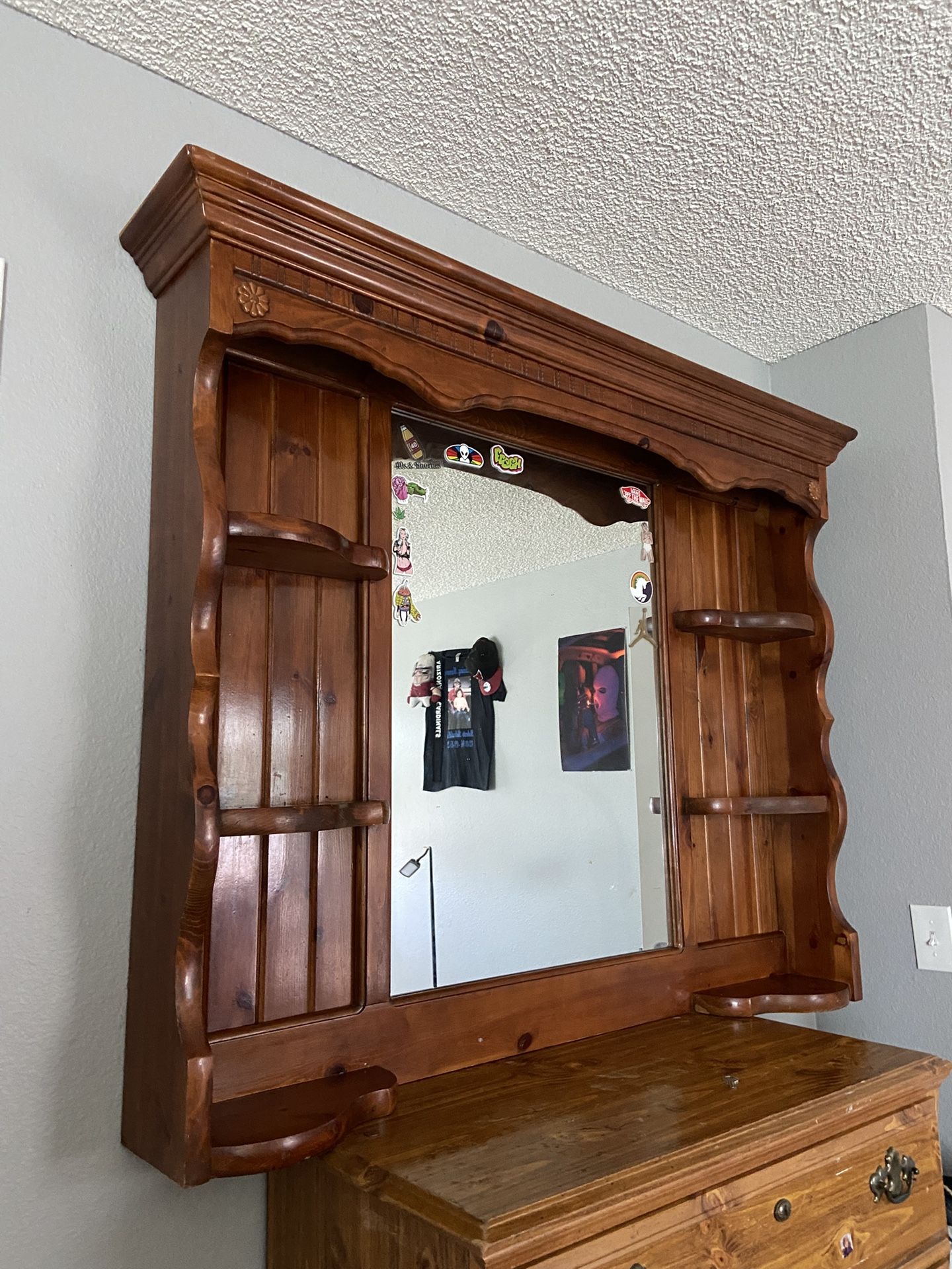 Antique Mirror Vanity