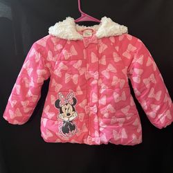 Super Especial  Chamarra Para Niña 4 Disney Mini Mouse