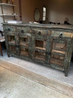Wooden console