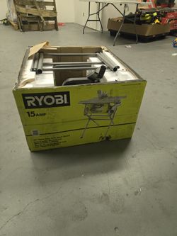 Ryobi 10inch Table Saw With Stand 