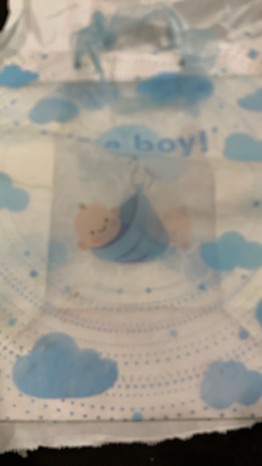 IT’S A BOY GOFT BAG AND BLOCKS