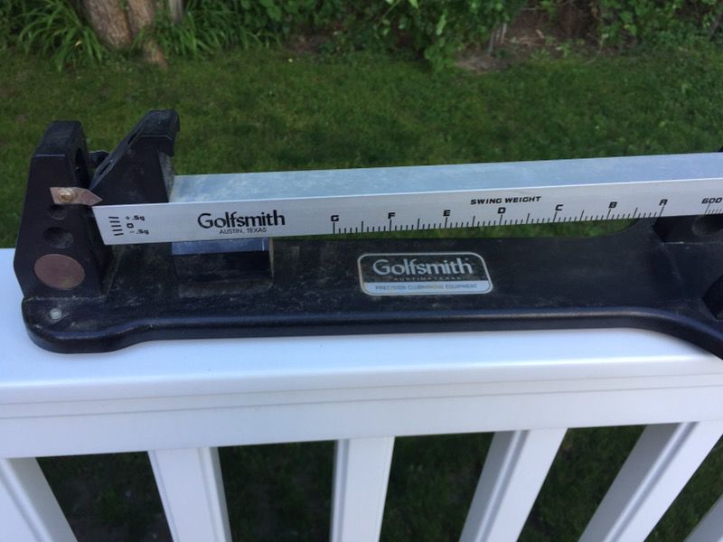 Golfsmith swing weight scale taylormade callaway Scotty Cameron Titleist driver irons