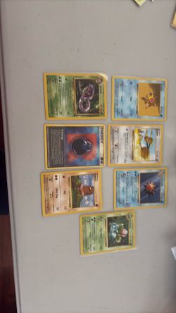 7 LP POKEMON CARDS 6 shodowless