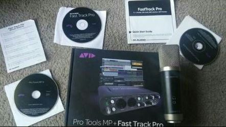 Protools studio full bundle of recording equipment industry standards vst, wave cds,