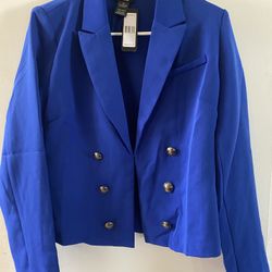 NWT Blue SOHO Blazer Jacket Only Size Medium. $8.00