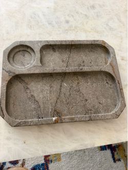 Marble rolling tray