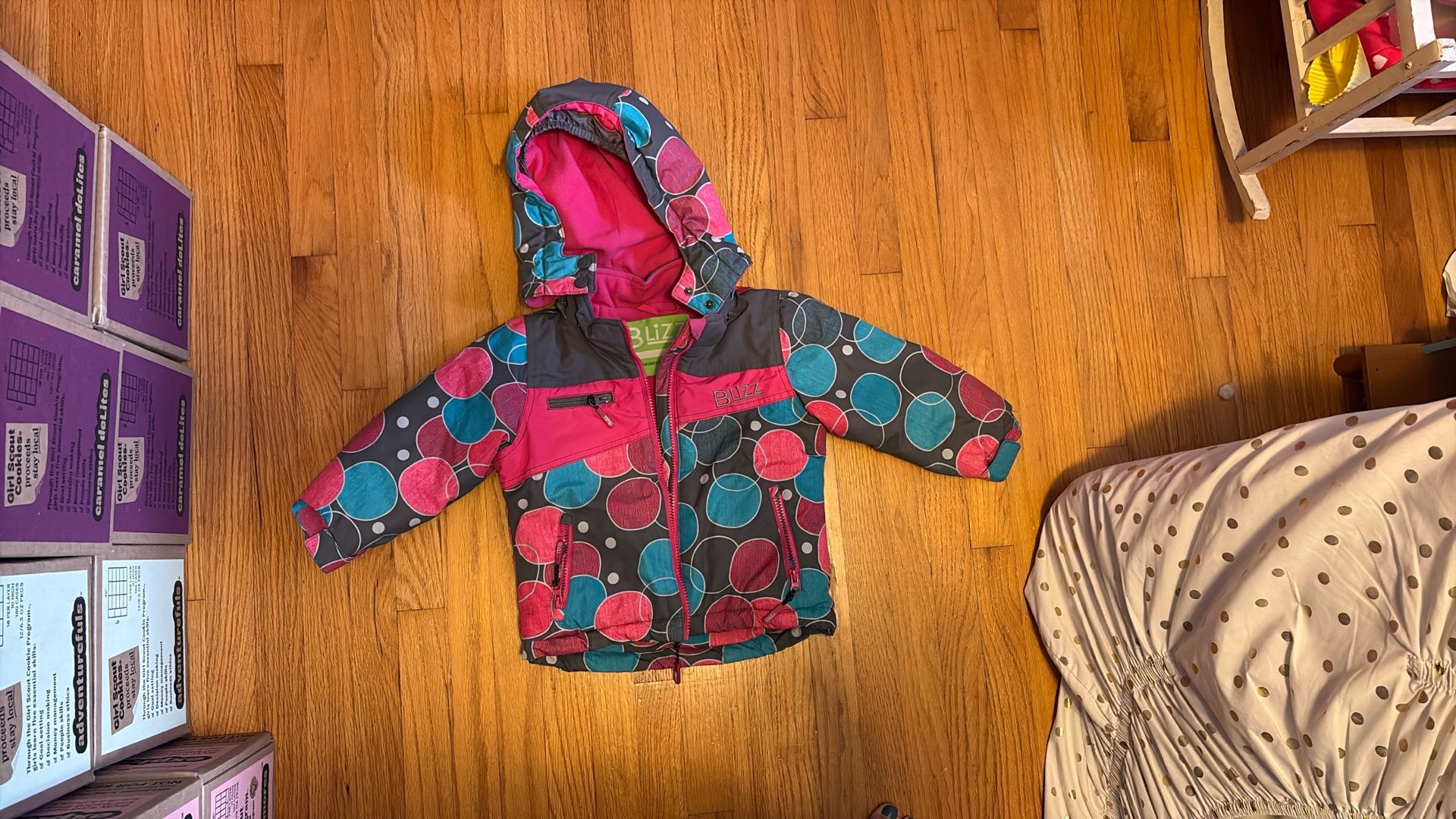Blizz Size 2 Toddler girls Snow Jacket