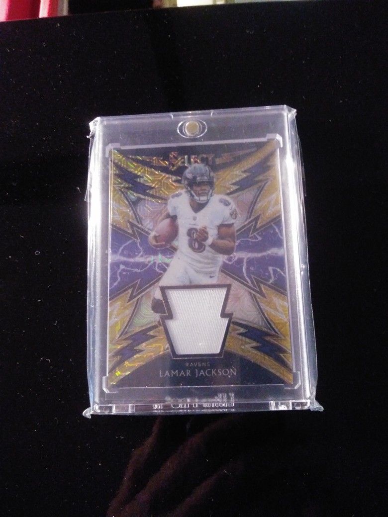 2018 Select football Lamar Jackson RC #34 7/10
