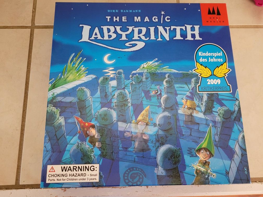 The Magic Labrynth Boardgame 