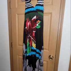 Long Floral Dress