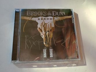Reboot II Brooks Dunn Signed Cd
