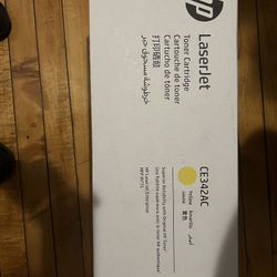 NWT HP Laser jet CE342AC Yellow Printer Cartridge