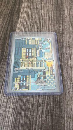 Meowth 30th anniversary celebration full art