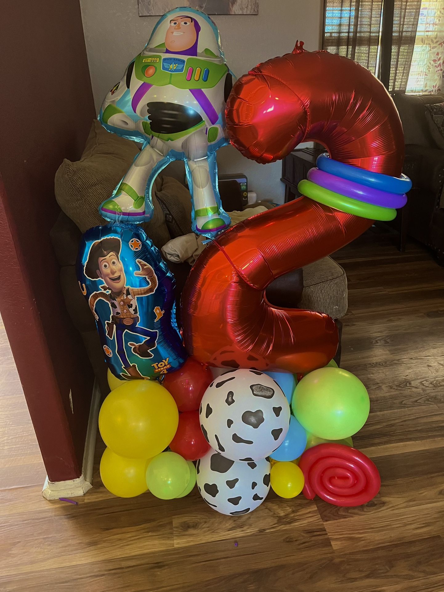 Toy Story Balloon Arrangement