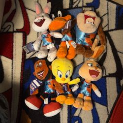 Space Jam Tune Squad Plush Set of 6