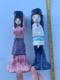 Marsha Penzer Ceramic Candle Holders pick up in Coral Springs 33071