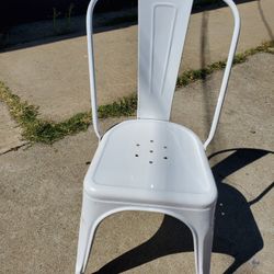 Tolix Metal Chair White