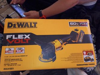 60V  Brushless DeWalt Grinder kit