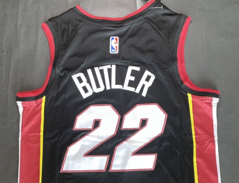 Nike NBA earned edition Jimmy Butler Miami heat jersey size 52 for Sale in  Miami, FL - OfferUp