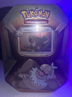 Triple Whammy Tin [Slaking] (Pokemon cards)