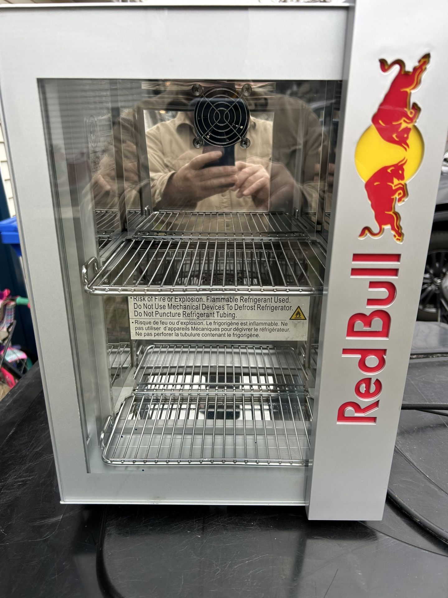 Red Bull Mini Fridge