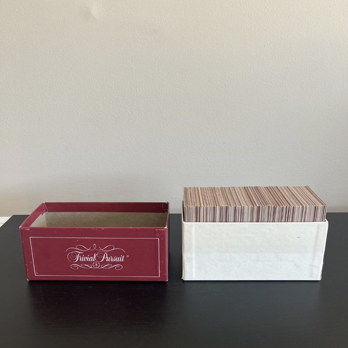 Vintage Trivial Pursuit Baby Boomer Edition Subsidiary Card Set 500 Cards 1983