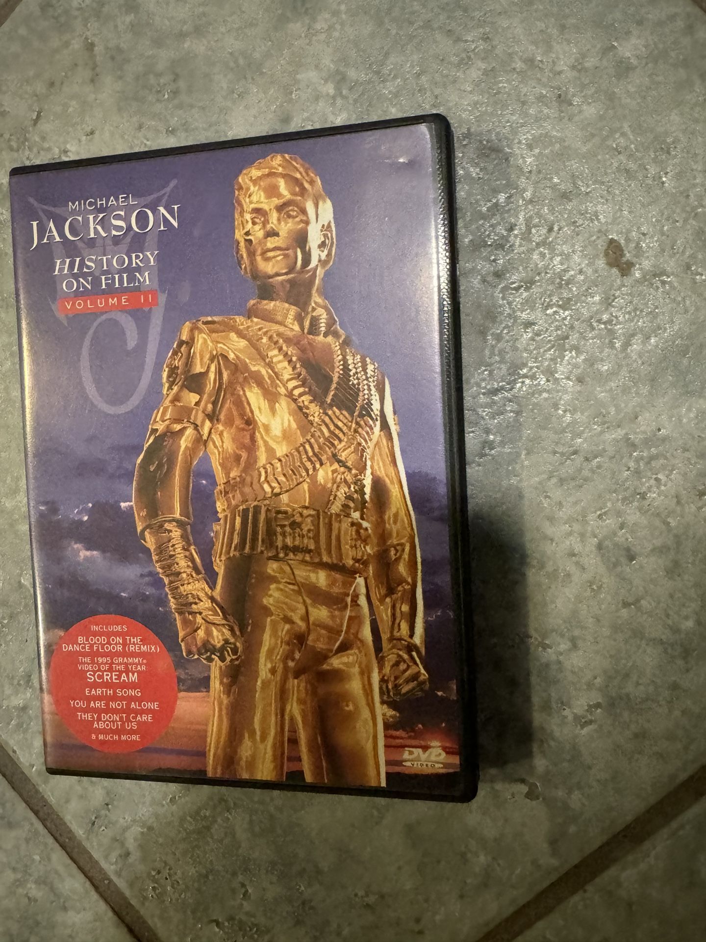 DVD MICHAEL JACKSON HISTORY ON FILM VOLUME II