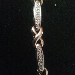 Sterling silver. 14 K .xxxx.real Stone