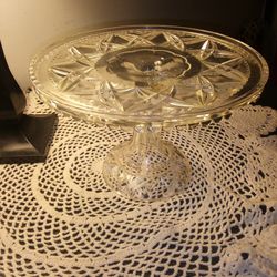 Vintage Cake Plate