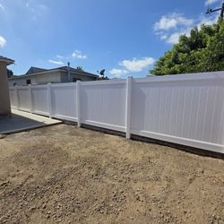 Vinyl Fence