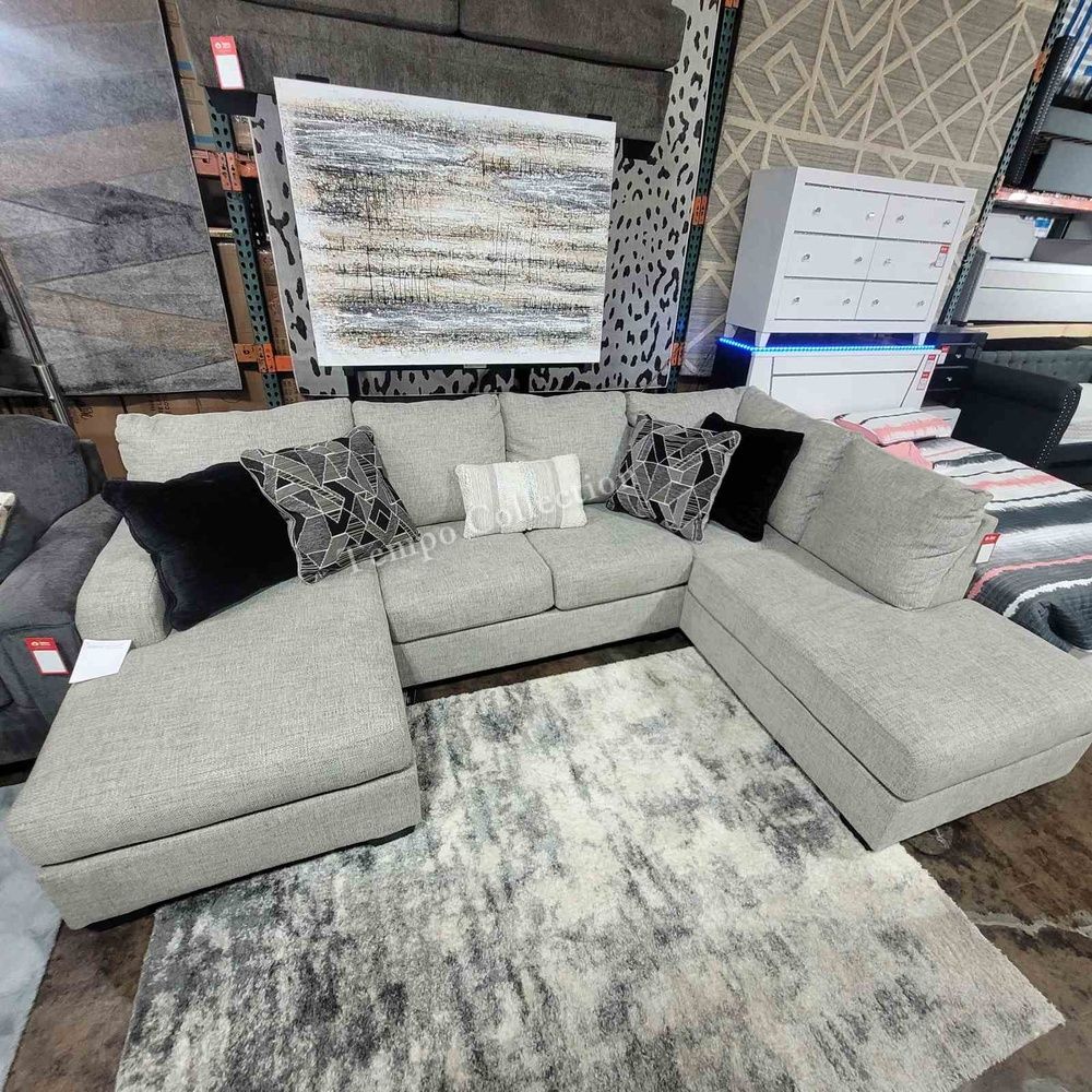 Double Chaise Sectional, Living Room Set, Sectional Sofa