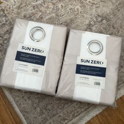 Outdoor And Indoor Curtain Panel UV Protectant Energy Efficient (Set Of 2) 