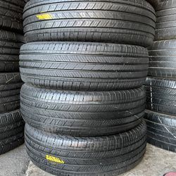 225/60R18 Marca Michelin Usadas En Excelentes Condiciones De Vida