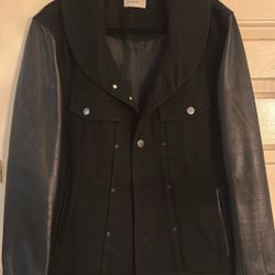 Men’s Leather/Denim Jacket (Chambers DTLA)
