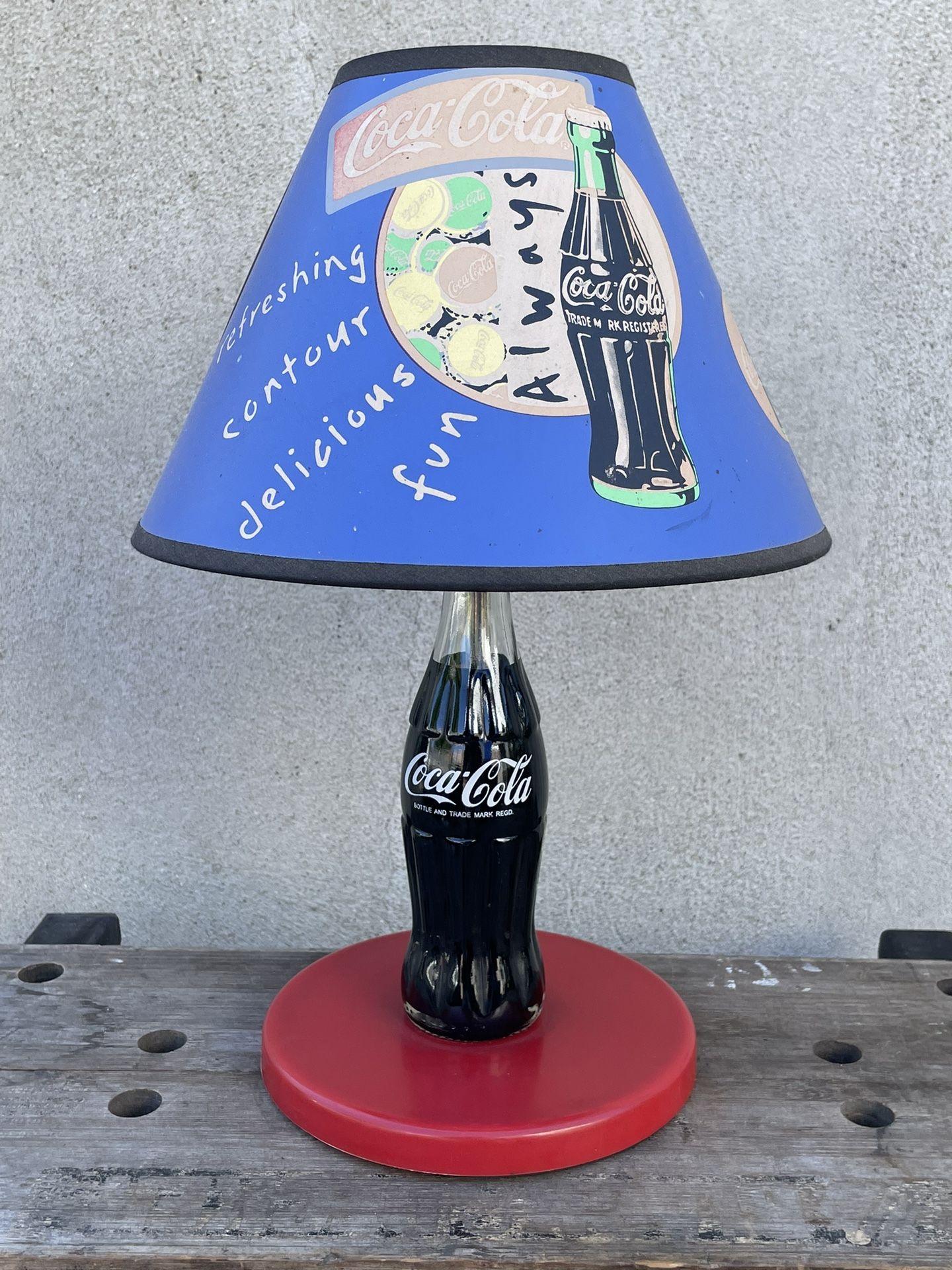 Coke Bottle Lamp