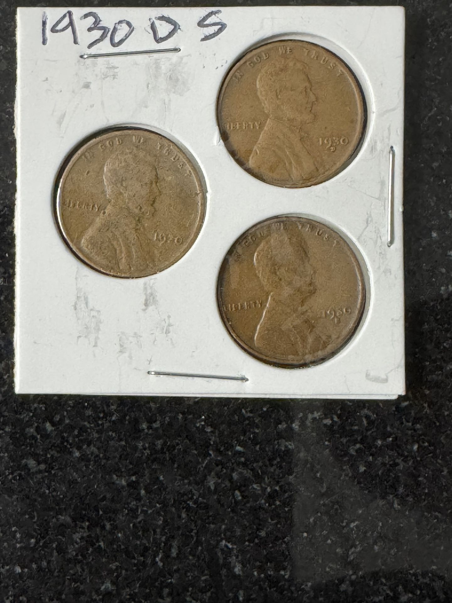 1930 Lincoln Wheat Penny Set PDS