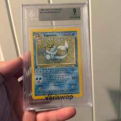 Vaporeon 1st Edition 