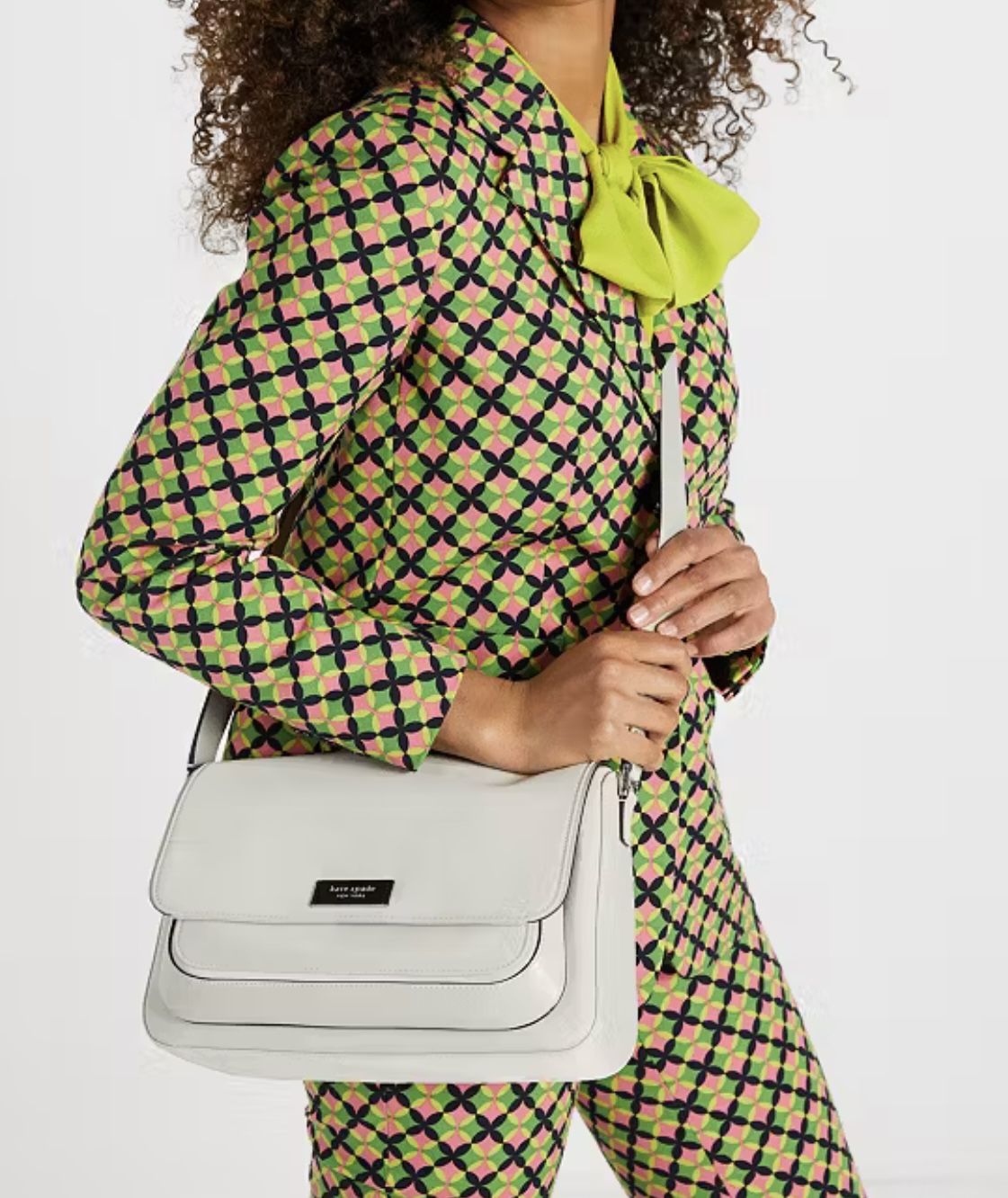 NWOT Kate Spade Sam Icon KSNYL Nylon Medium Messenger Bag
