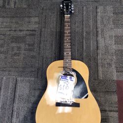Epiphone Acoustic Guitar With Case