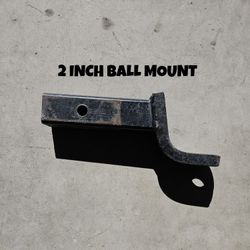 2 INCH BALL MOUNT/HITCH 