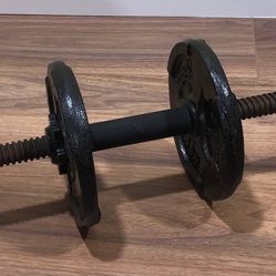 15 Lb dumbell