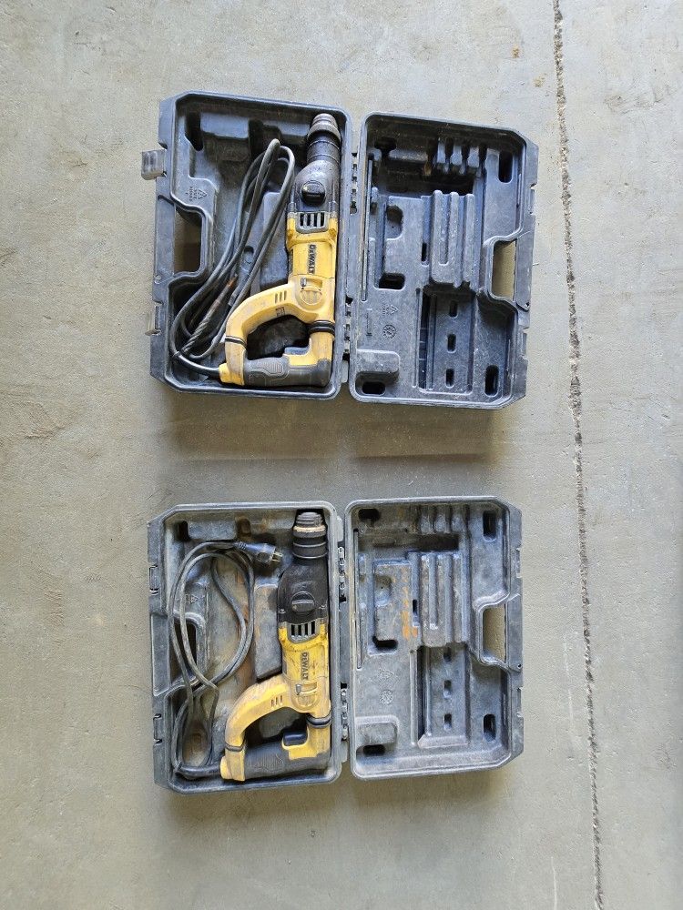 dewalt hammer drills