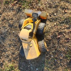 Construction Tough Heavy Duty Plastic Toy Caterpillar Loader